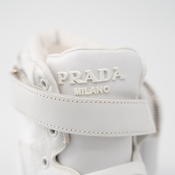 Size US11 - adidas x Prada Forum High White Re-Nylon 2TG193 Sneakers - Picture 10 of 16
